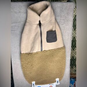 Top Paw Soft Sherpa Tan Coat XL